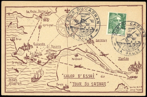 Frankreich, 791, Brief