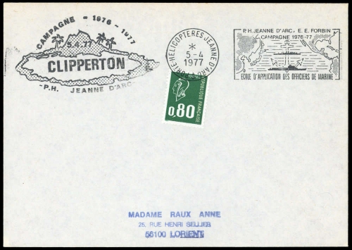 Frankreich, 1983, Brief
