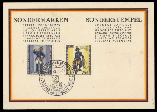 Berlin, 120 + 131, Brief