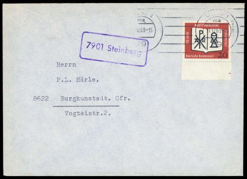 Bundesrepublik Deutschland, 382, Brief