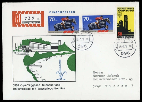 Bundesrepublik Deutschland, 968 (2) u.a., Brief