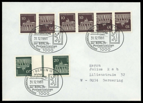 1970, Berlin, KZ 4 u.a., Brief