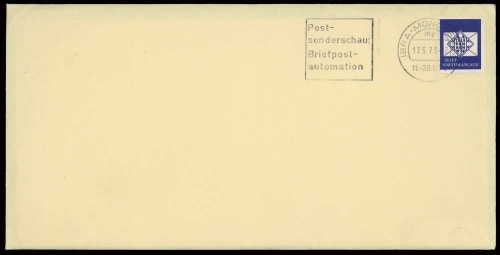 1973, Bundesrepublik Deutschland, Brief