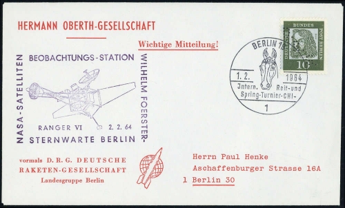 1964, Berlin, 202 , Brief