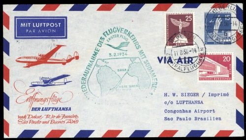 1956, Berlin, PU 17 u.a., Brief