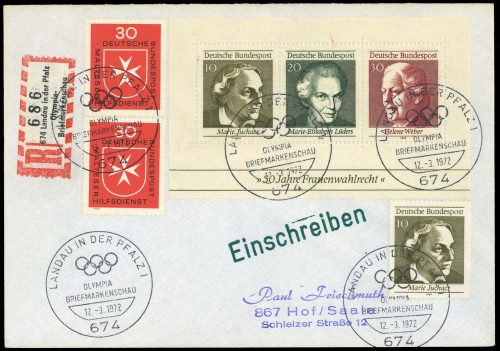 Bundesrepublik Deutschland, Bl. 5 u.a., Brief