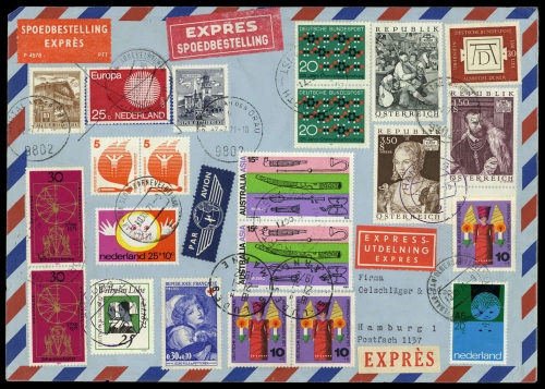 1971, Bundesrepublik Deutschland, 694 A (2) u.a., Brief