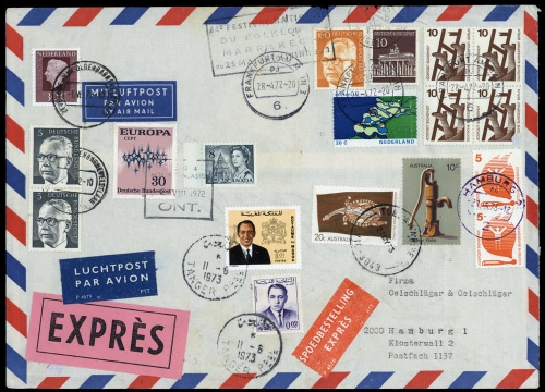 1972, Bundesrepublik Deutschland, 506 u.a., Brief