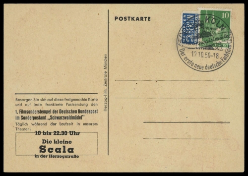 Bizone, 80 eg u.a., Brief