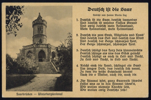 1930, Saar, 143, Brief
