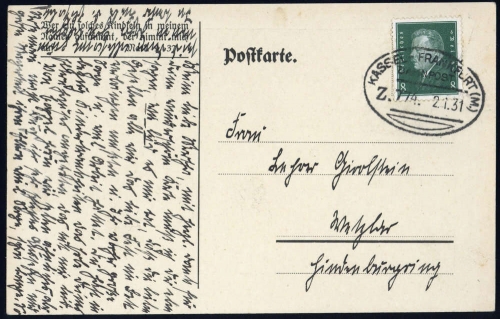 Deutsches Reich, 412, Brief