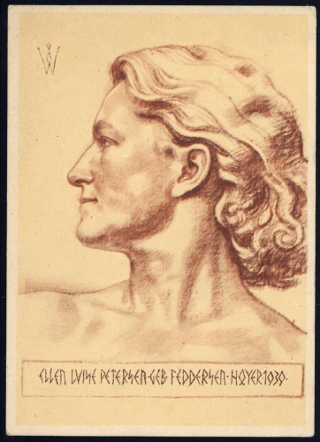 1942, III. Reich Propaganda,Willrich,, VDA, Brief