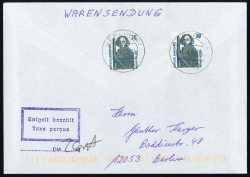 2002, Bundesrepublik Deutschland, 1400 A (2), Brief