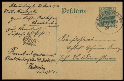 Deutsches Reich, GA, Brief