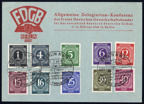 Gemeinschaftsausgaben, 929 u.a., Brief