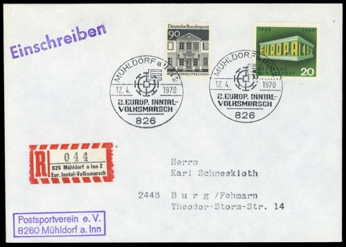 Bundesrepublik Deutschland, 499 + 583, Brief