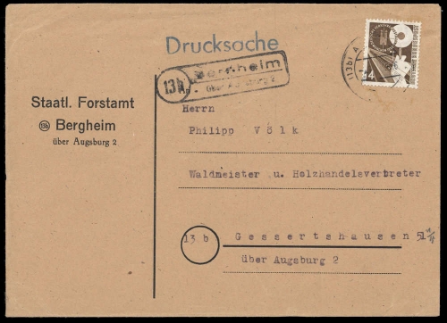 Bundesrepublik Deutschland, 167, Brief