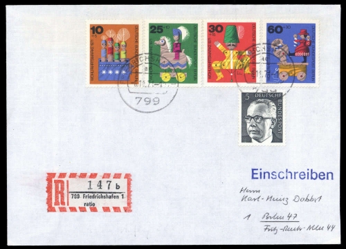 Bundesrepublik Deutschland, 635 u.a., Brief