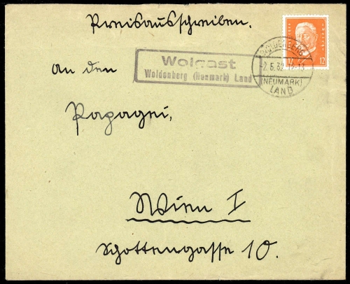 Deutsches Reich, 466, Brief