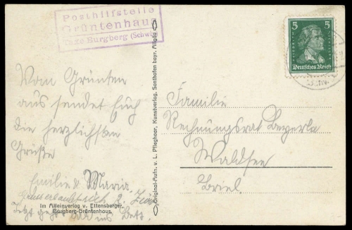 Deutsches Reich, 387, Brief