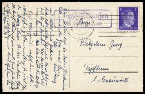 Deutsches Reich, 785, Brief