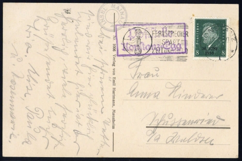 Deutsches Reich, 444, Brief