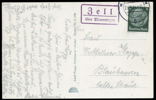 Deutsches Reich, 516, Brief