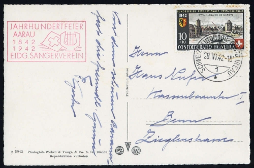 Schweiz, 408, Brief