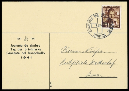 Schweiz, 400, Brief