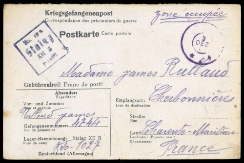 1941, Deutsches Reich, Brief