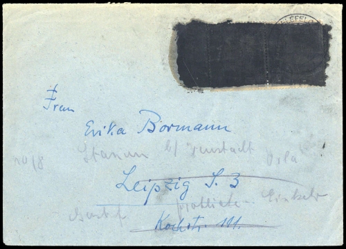 1953, Bundesrepublik Deutschland, 165 (2) Pk, Brief