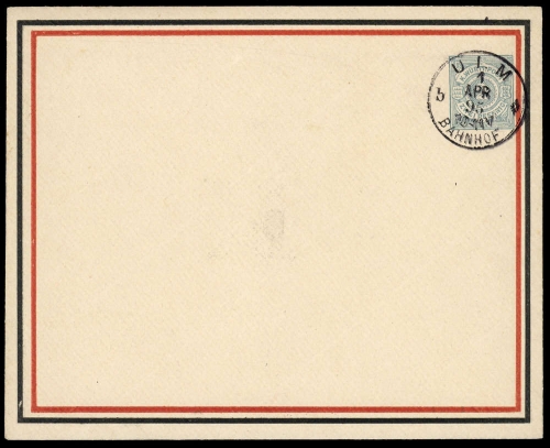 Altdeutschland Württemberg, PU 4, Brief