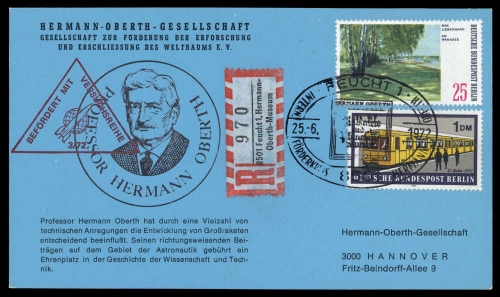 Bundesrepublik Deutschland, BERLIN 384 u.a., Brief