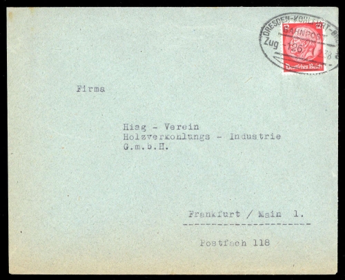 Deutsches Reich, 519, Brief