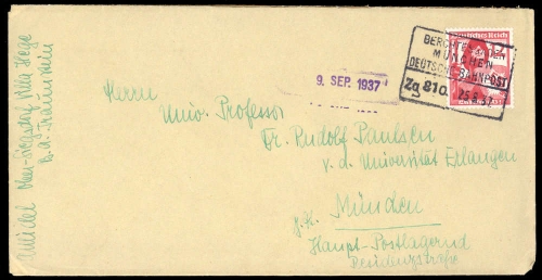 Deutsches Reich, 645, Brief
