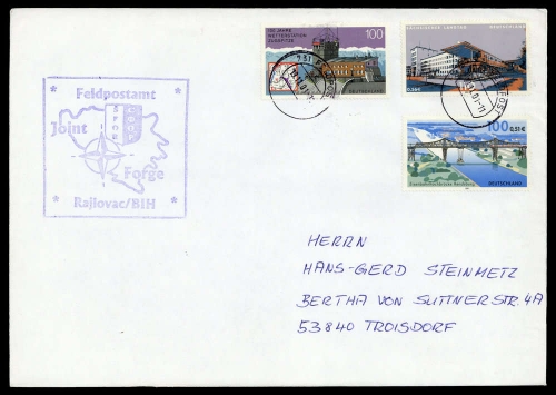 2001, Bundesrepublik Deutschland, 2127 u.a., Brief