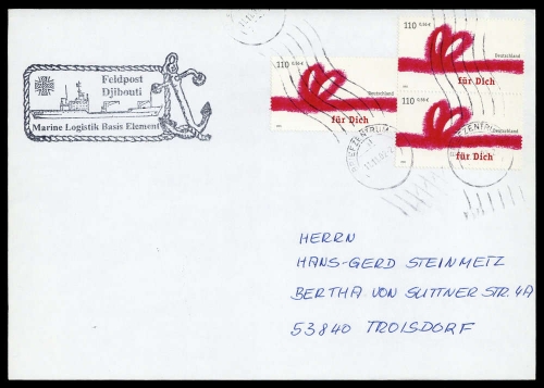 2002, Bundesrepublik Deutschland, 2223 (3), Brief