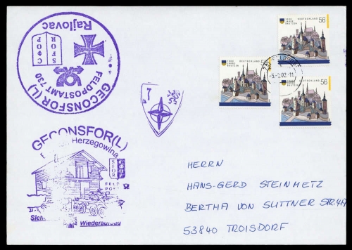 2002, Bundesrepublik Deutschland, 2245 (3), Brief