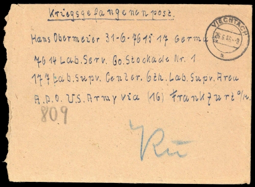 1946, Bizone, Brief