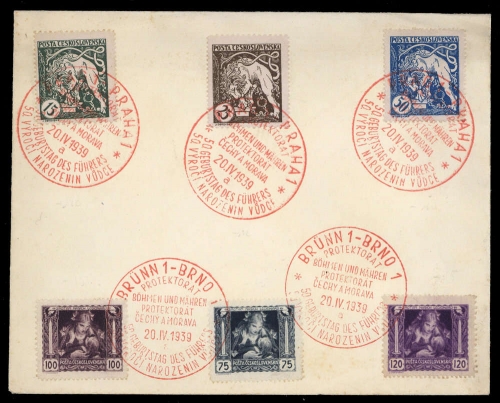 Böhmen und Mähren, CSSR 34-39, Brief