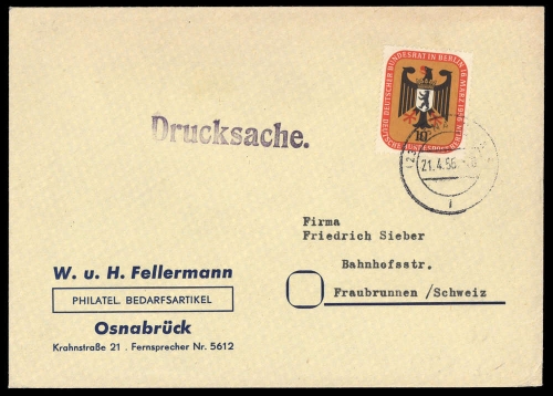 1956, Berlin, 136, Brief