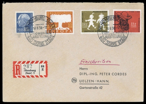 Saar, 424 u.a., Brief