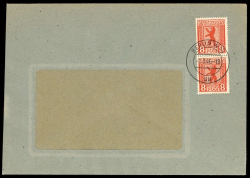 1945, SBZ Berlin Brandenburg, 3 A (2), Brief