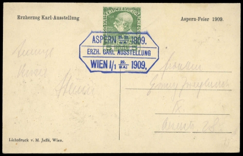 1909, Österreich, PP, Brief