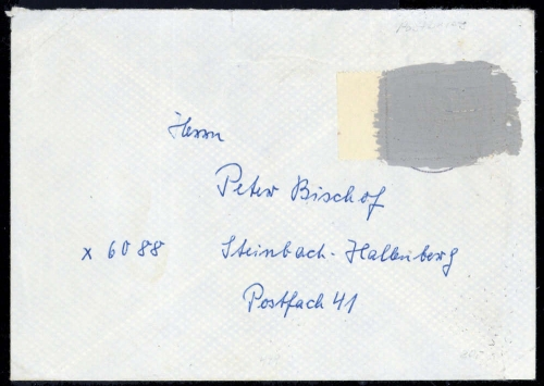 1965, Bundesrepublik Deutschland, 479 Pk, Brief