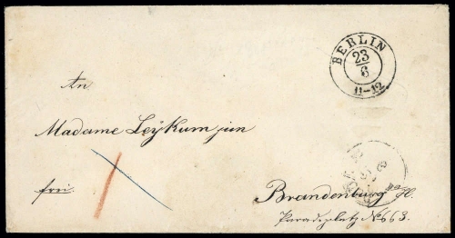 Altdeutschland Preussen, Brief
