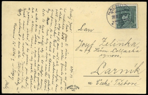 1939, Böhmen und Mähren, M 402, Brief