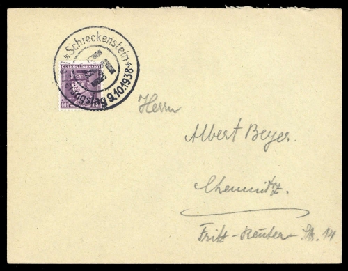 Böhmen und Mähren, CSSR 349, Brief