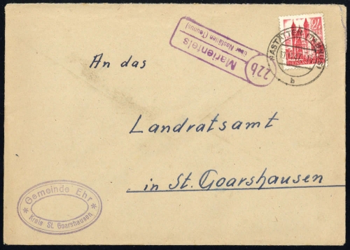 Französische Zone Rheinland Pfalz, 8, Brief