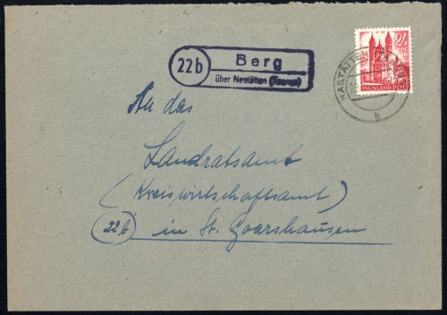 Französische Zone Rheinland Pfalz, 8, Brief